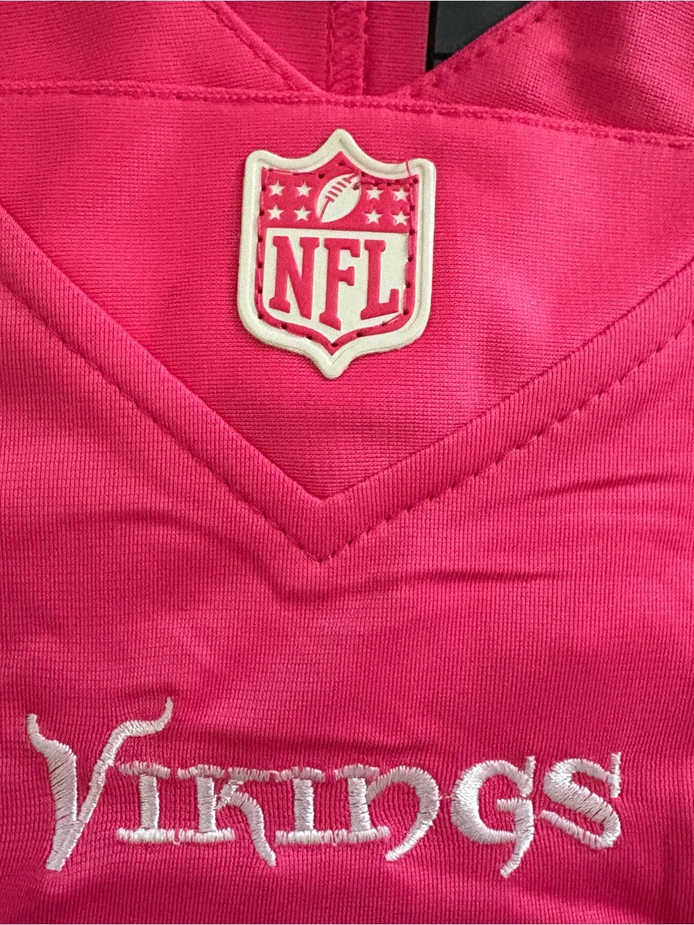 Minnesota Vikings Alexander Mattison Pink NFL On‑Field Jersey – Women’s Small